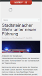 Mobile Screenshot of feuerwehr-stadtsteinach.de